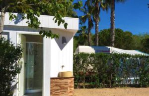 Càmpings amb bany privat a la parcel·la a Catalunya Camping bany privat - Tamarit