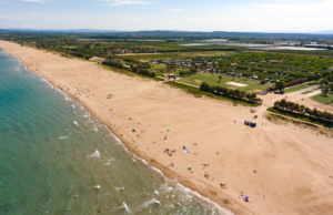 Beachfront campsites on the Costa Brava