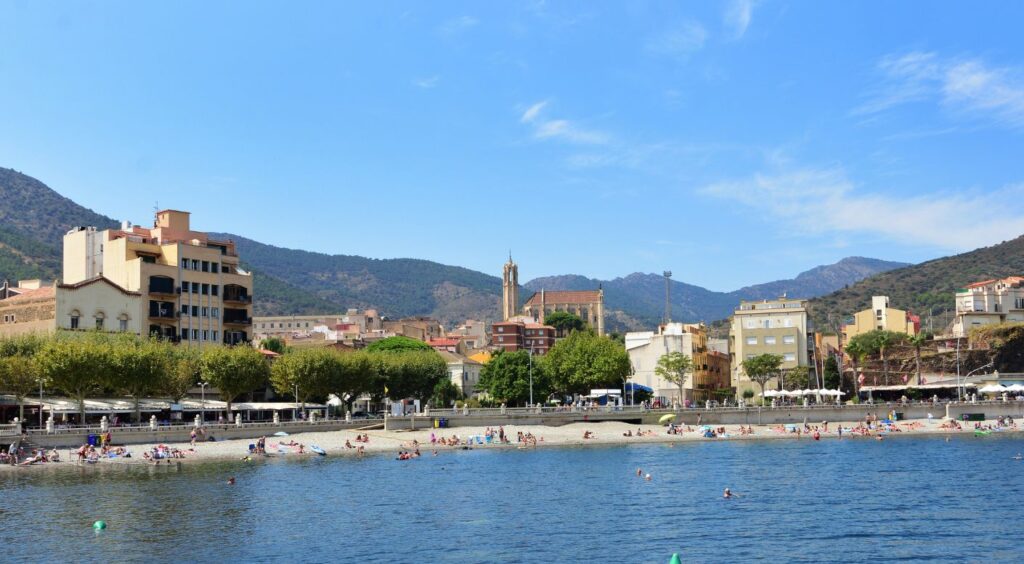 Platja de Portbou costa brava