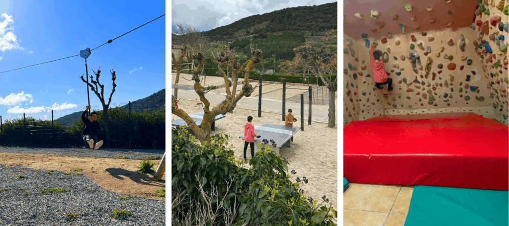 actividades en el camping
